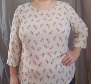 The bicycle shirt, sewn to fit.